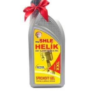 Dušo želė vyrui XXL pilkos spalvos